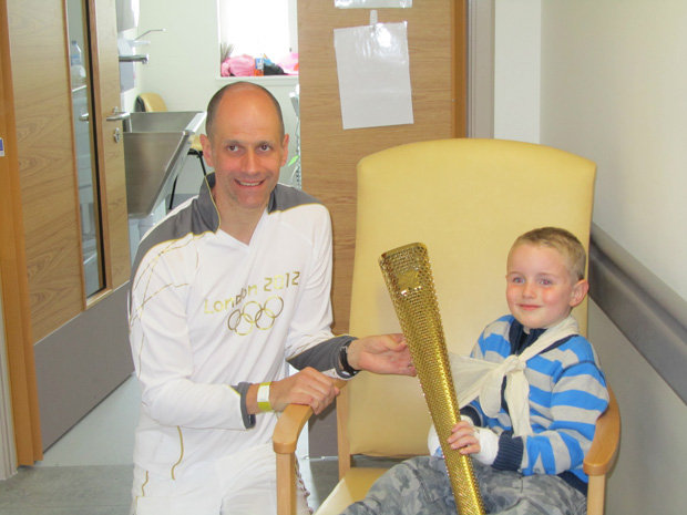 Olympic Torch Visit