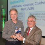 1st Runner up - David Davies, Volunteer, Children's Ward, Forth Valley Royal Hospital