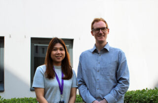 Specialty Doctor Dr Ingyin Phyu Phyu and Clinical Lead Dr Jonathan Begley