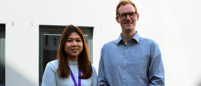 Specialty Doctor Dr Ingyin Phyu Phyu and Clinical Lead Dr Jonathan Begley