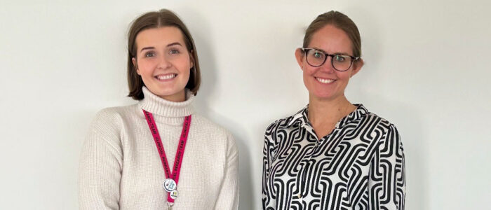 Erin McCann, Research Nurse and Dr Hanna Johnsson, Consultant Rheumatologist.