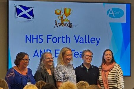 The team – made up of Lorna Bishop, Mags Bowie, Billy Traynor, Audrey Freeland and Leanne Kirkwood (not pictured)